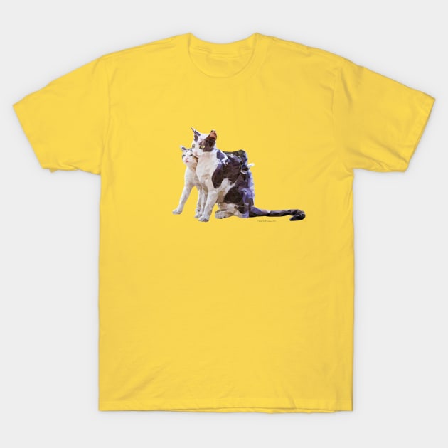 Tail Hug T-Shirt by newmindflow